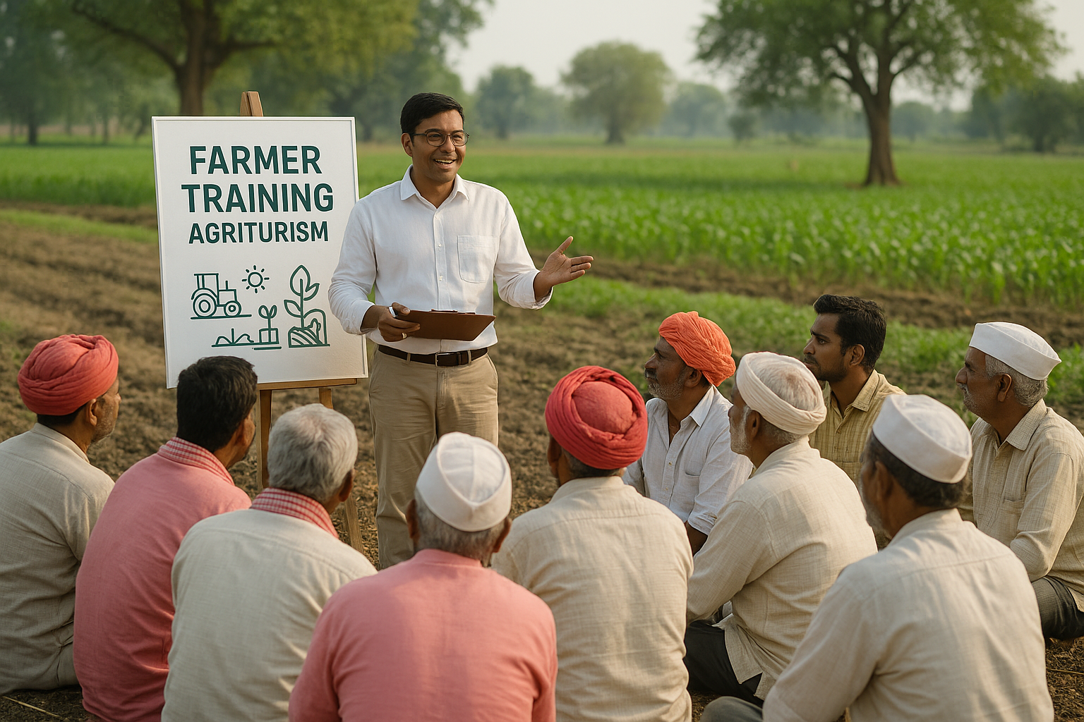 20250811_1406_Indian Farmer Workshop_simple_compose_01k2c46cy5fhjtzzr8tg5p1a7a
